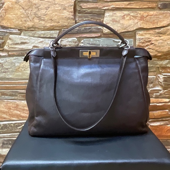 Fendi Handbags - Fendi Peekaboo Large